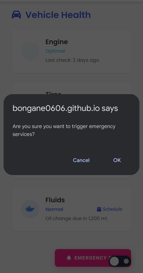 Emergency Feature